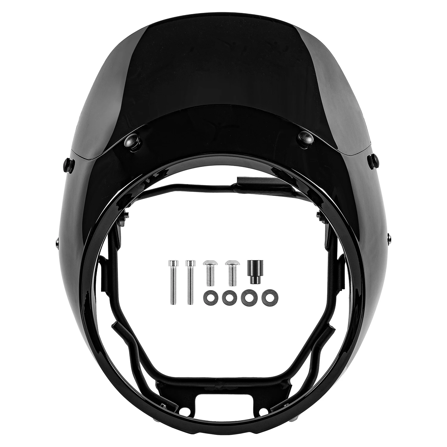 オートバイのヘッドライト,フロントガラス,カバーマスク,フロントガラス保護,ヘッドライトフェアリング,ホンダGB 350 s,2023-2024