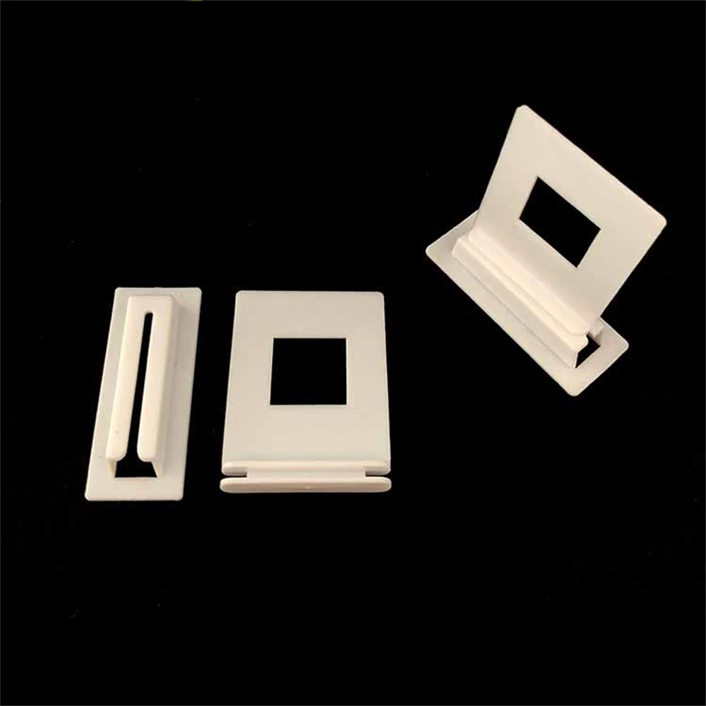 Plastic Scratch Buckle Clip Carton Connector Plastic Hook Advertising Sign Holder