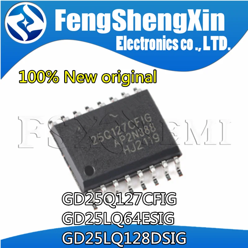 10pcs GD25Q127CFIG 25Q127CFIG GD25LQ64ESIG 25LQ64ESIG GD25LQ128DSIG 25LQ128DSIG