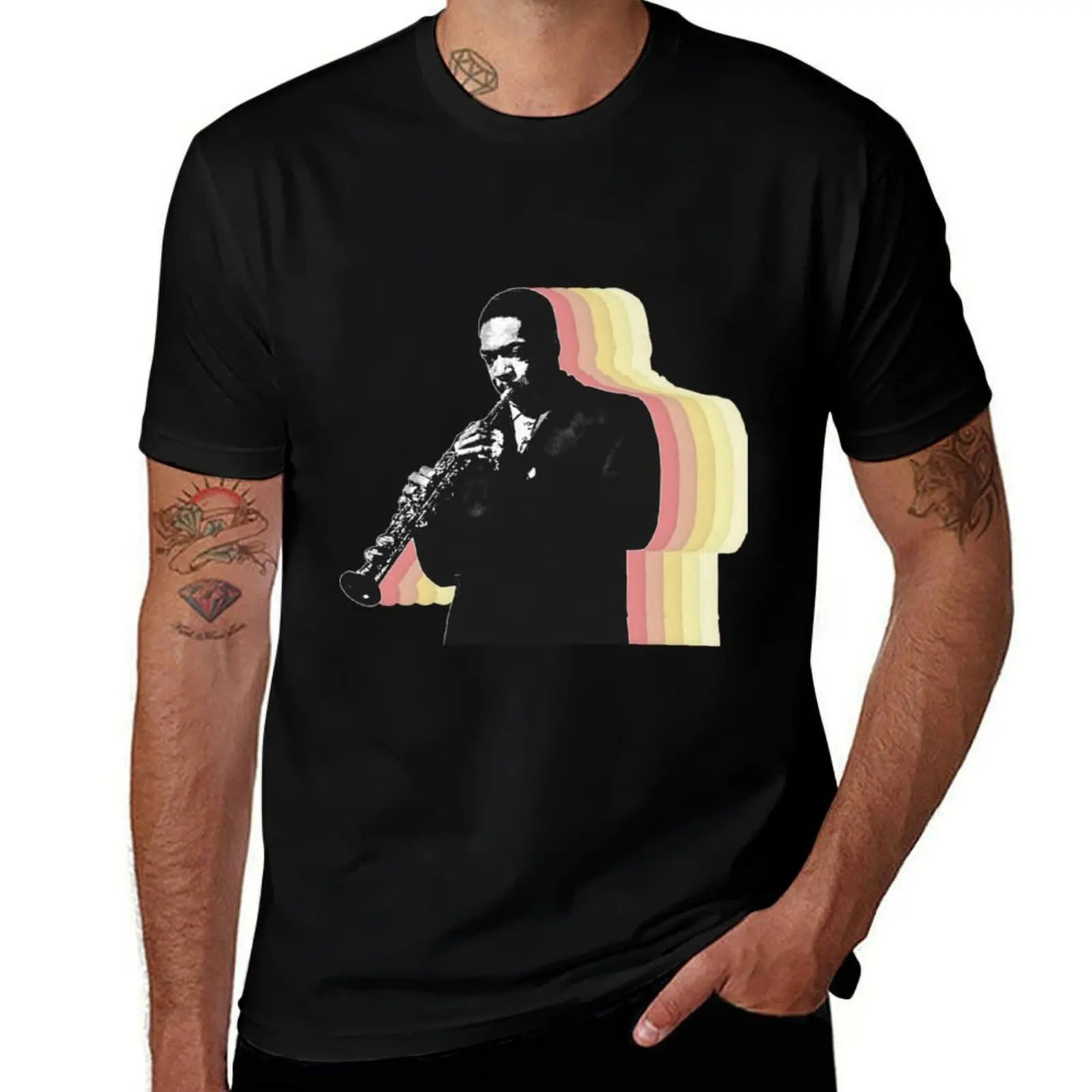 

John Coltrane T-Shirt man t shirt luxury t shirts cotton 100% T-Shirt