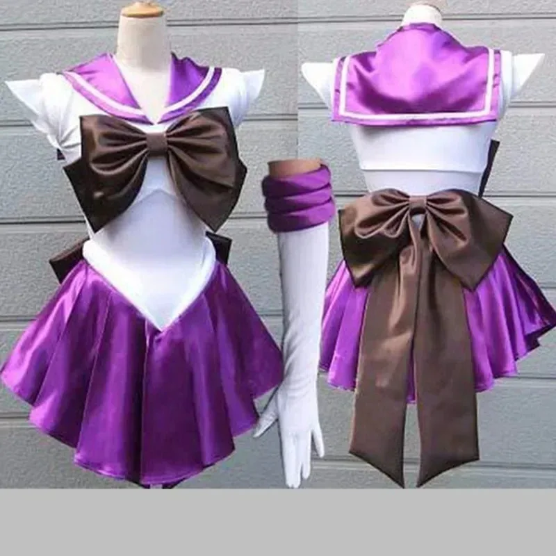 

New 2025 Carnival anime Sailor and Moon cosplay sexy costume plus size Halloween bow costumes gift for women Fantasia Lol eqs9X