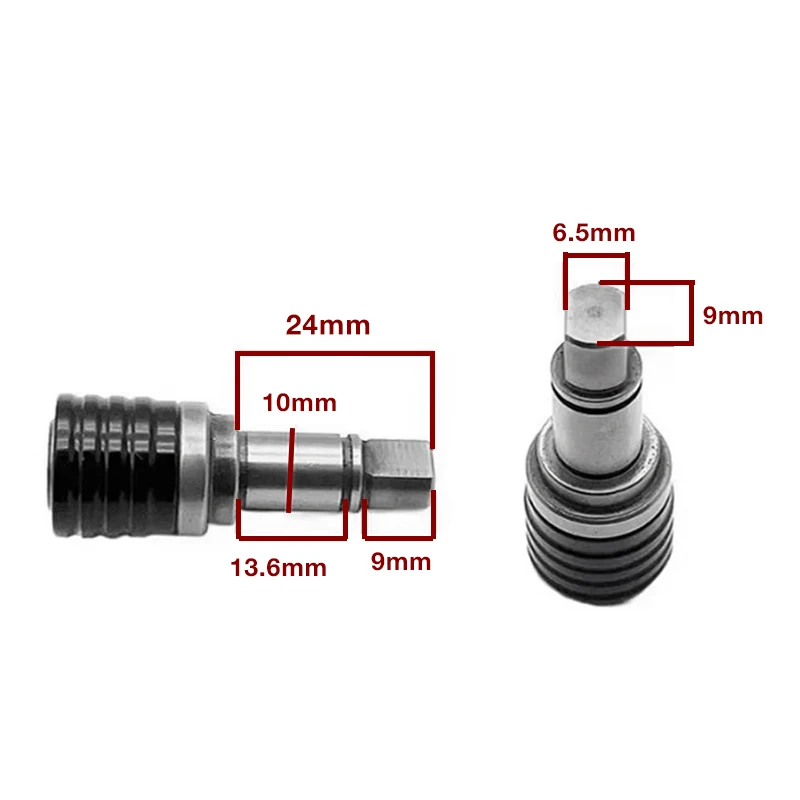 Lithium Electric Drill Change Electricity Screwdriver Shaft Screw Correction Quick Cape Telescopic Shaft