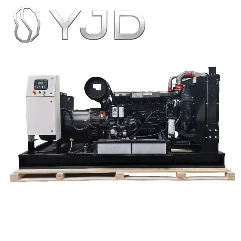 YJD Open Frame 300KVA Diesel Generator 110V Water Cooled 3Phase 60Hz Weichai WP10D361E201 Intelligent 350KVA 375KVA 400KVA Rated