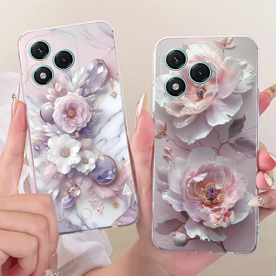 For Honor 400 Lite Case ABR-NX1 Cute Cat Luxury Painted Cover Soft Slim Phone Case For Honor 400 Pro Honor400 Lite Fundas Bumper