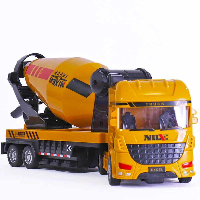 New product 1:50 plastic engineering tipper model,excavator mixer toy,children's engineering car gift,wholesale