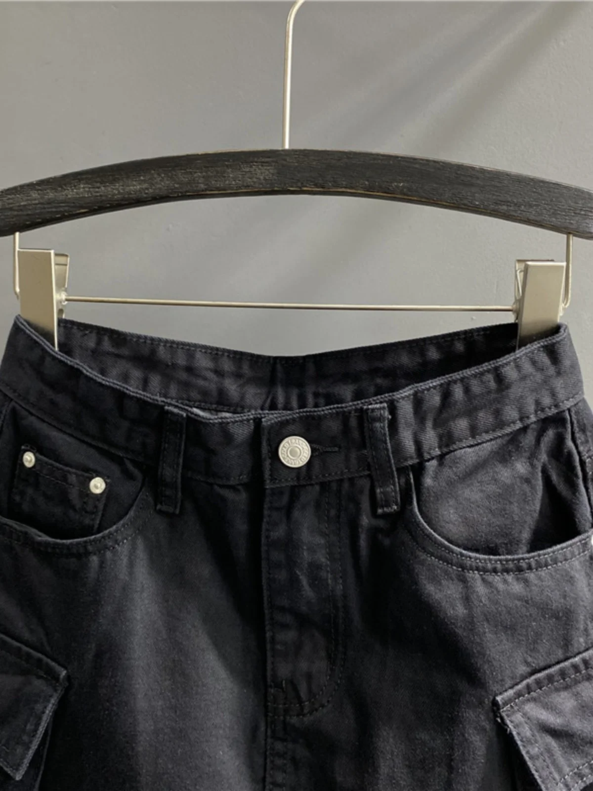 Hoge taille ket denim rok dames A-lijn wikkelbody f-lengte binnenkant anti-blootstelling zomer faion trend