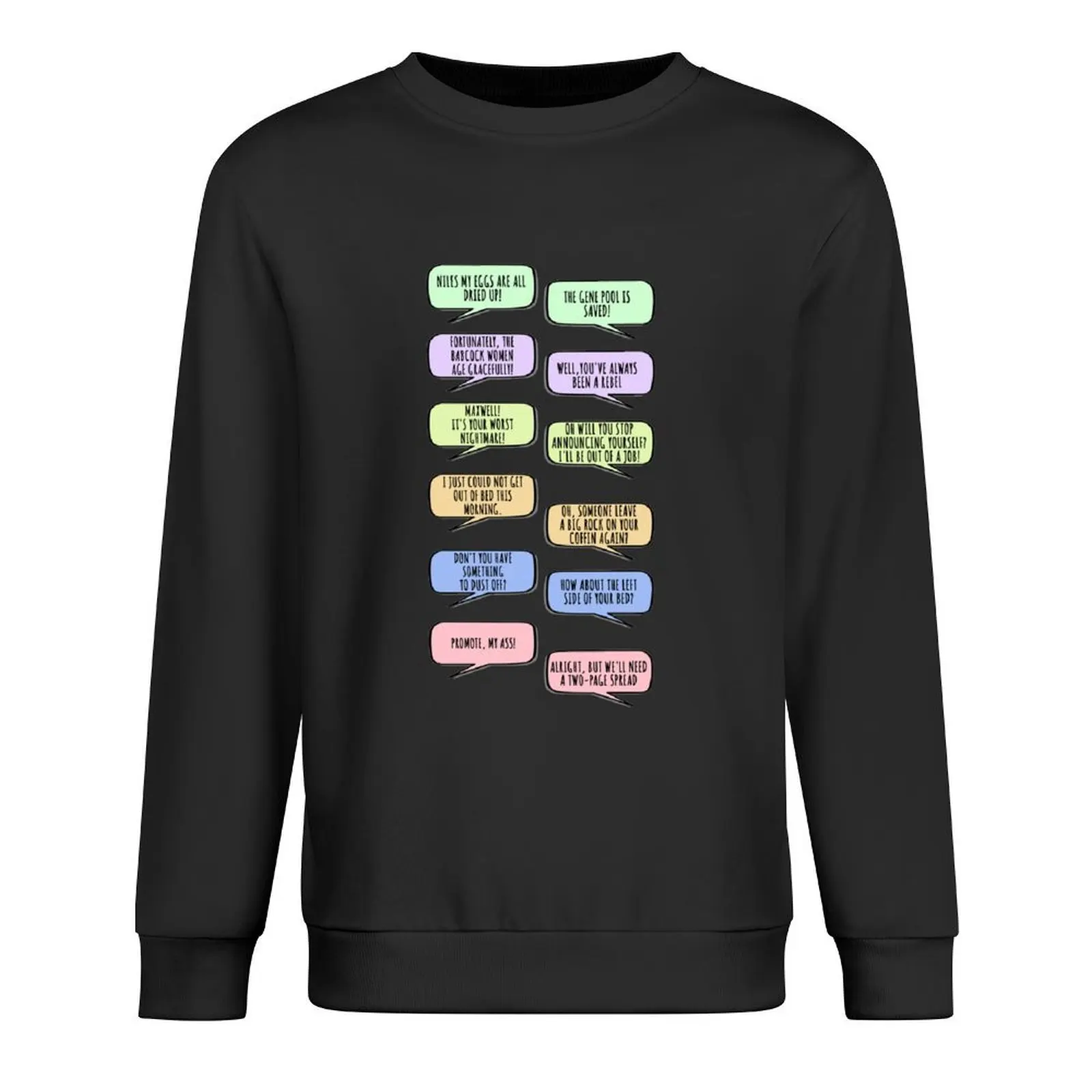 

The best Niles-C.C. insults Pullover fashion men blouse men wear anime clothing aesthetic sweatshirts