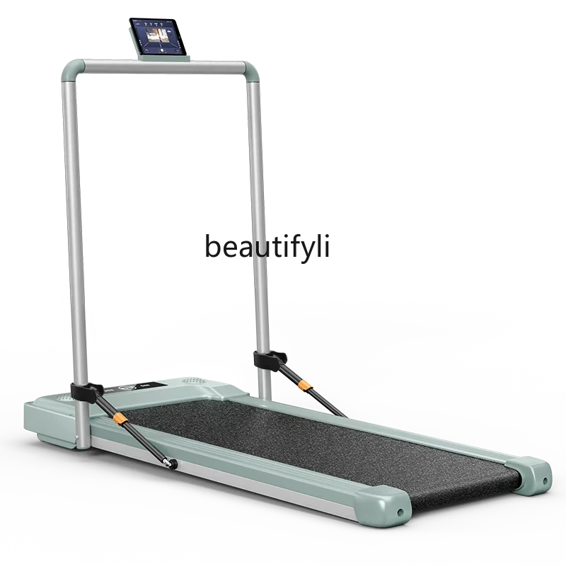 zq Treadmill Household Small Electric Flat Walking Machine Folding Multi-Function Walking and Running Ultra-Quiet Fitness