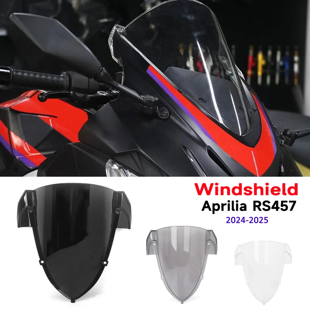 

Аксессуары для мотоциклов, акриловые чехлы на лобовое стекло, комплект для Aprilia RS457 rs457 RS 457 2024 2025