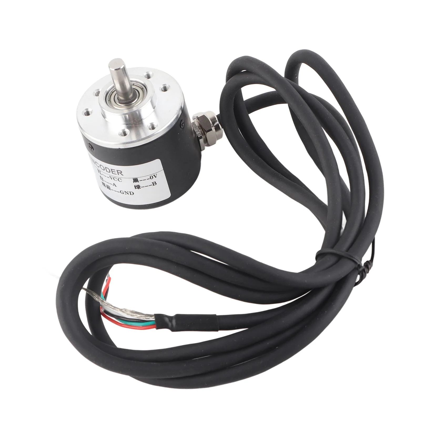 600P/R Magnetoelectric Incremental Rotation Encoder 5V‑24V AB 2‑Phases Shaft 6mm Industrial Automation Equipment Encoder