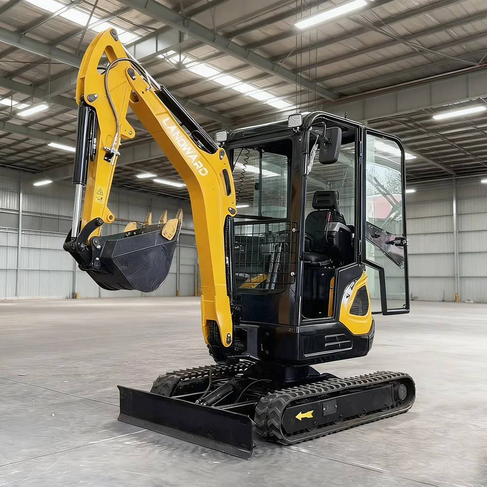 رائجة البيع حفارة صغيرة جديدة 2.5 طن كوبوتا محرك حفارة الزراعية الزاحف حقيبة صغيرة 2500 كجم حفارة صغيرة مخصصة