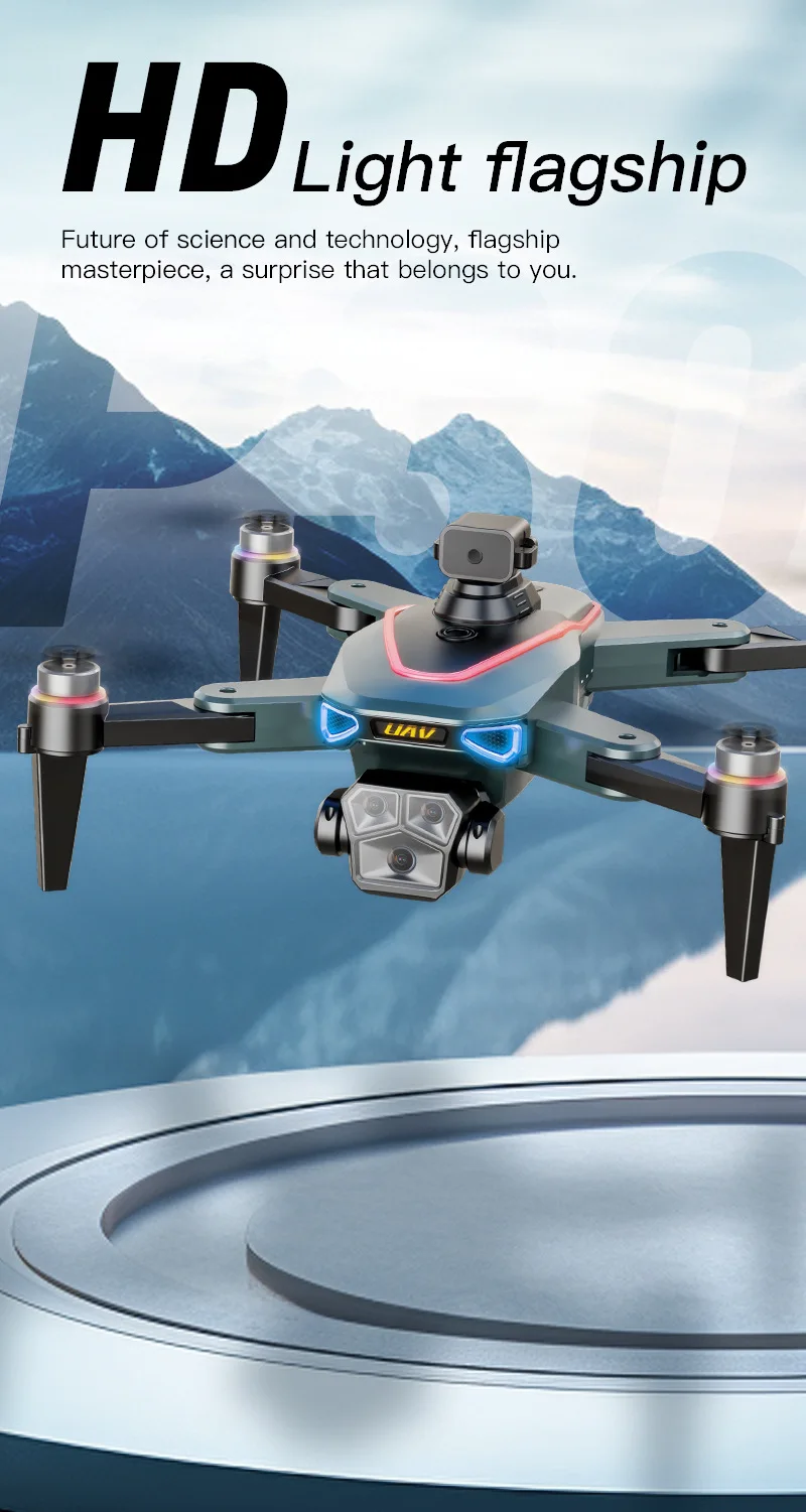

P30 drone with screen remote control GPS automatic return high-definition aerial photography obstacle avoidance remote control