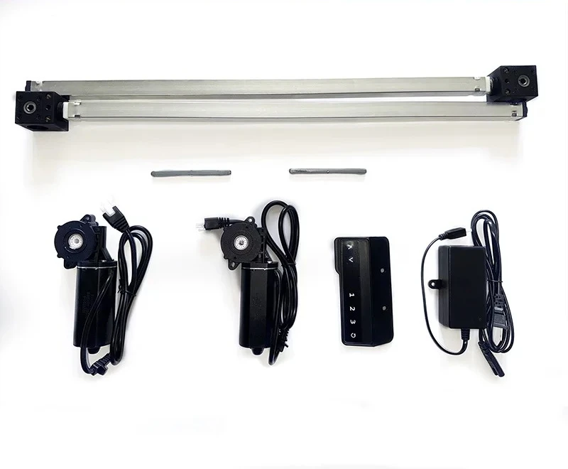 Electric Linear Actuator 24V Telescopic Stroke Heavy Duty Aluminum Profile for DIY Height Adjustable Study Desk Lifting Column