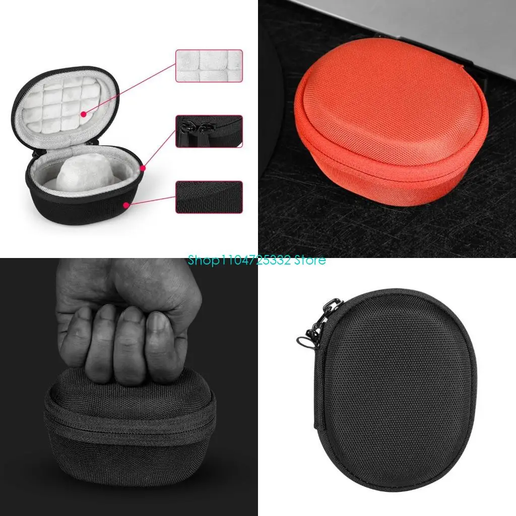 

P5EA Zipper Waterproof Single Watch for Case Soft Inner Storage Container for Smartwa