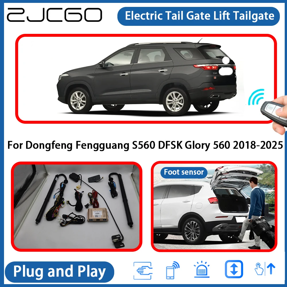 

for Dongfeng Fengguang S560 DFSK Glory 560 2018-2025 Automatic Powered Tailgate Power Liftgate Electric Tail Gate Lift