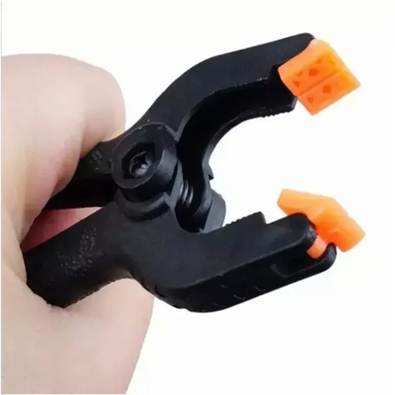 *20/5 Pack 2inch Plastic Adjustable Woodworking Clamps Wood Working Tools Spring Clip Carpentry Clamps Outillage Menuiserie