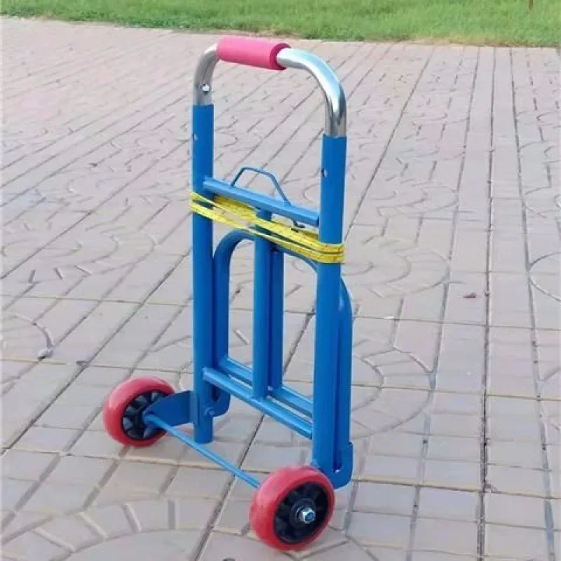 Grocery Shopping Cart, Folding Stair Climbing Luggage Trolley, Portable Pull Truck, Small Household