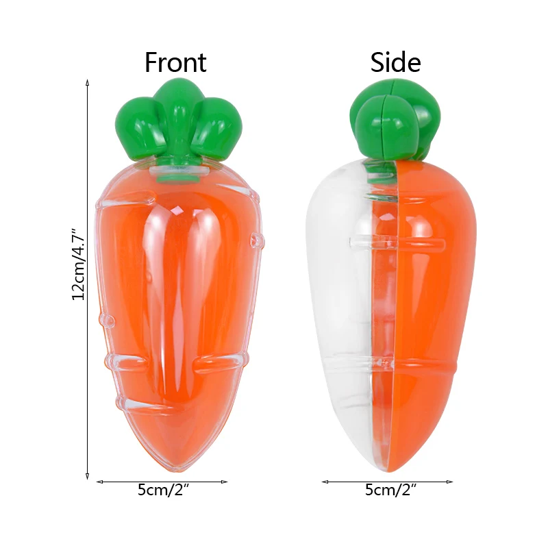 5Pcs Easter Candy Box Artificial Carrots for Easter Kids Favor 12cm Plastic Easter Gifts Packaing Box Birthday Decorations