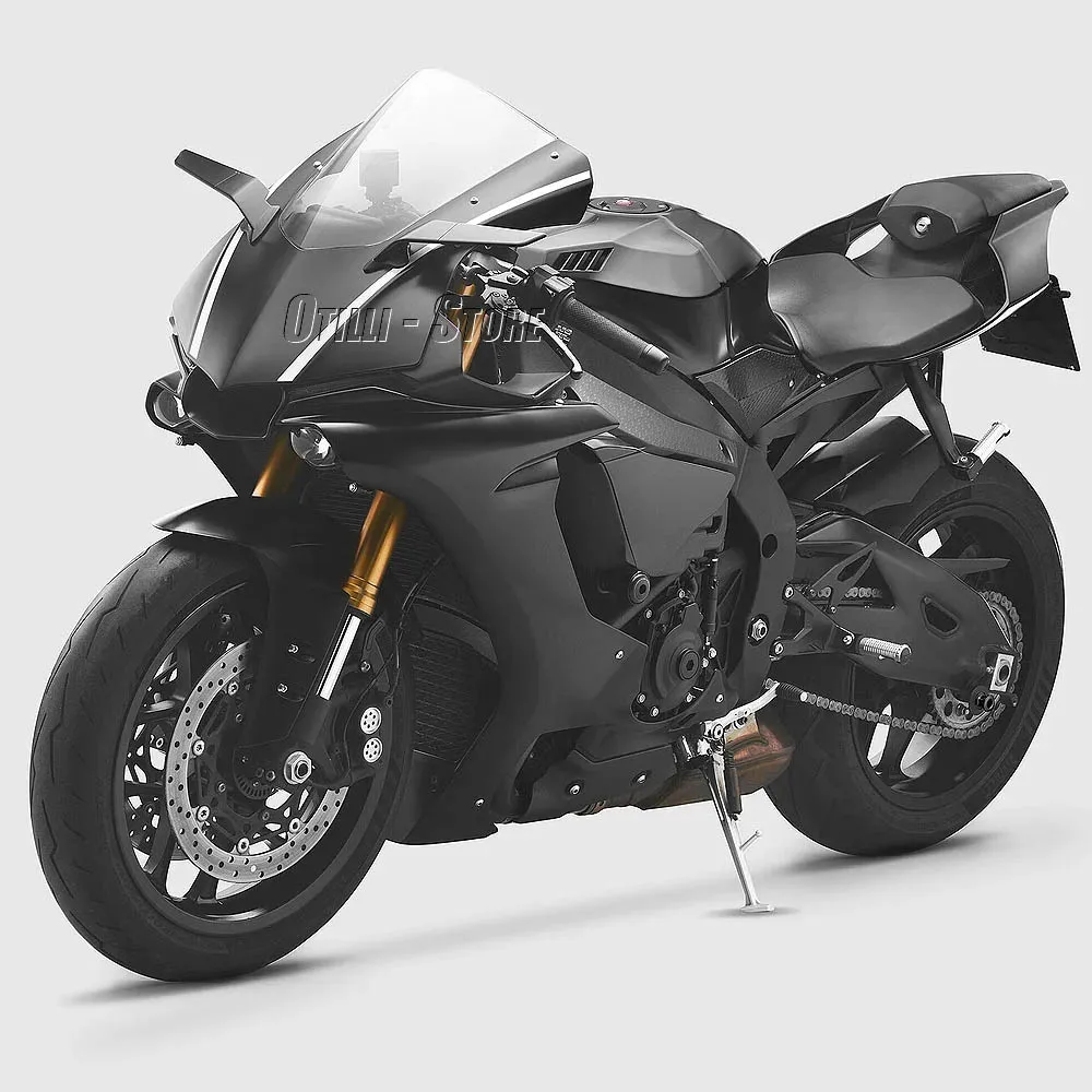 دراجة نارية مرآة الرياح قابل للتعديل الدورية لياماها YZF R7 2021-2025 YZF R6 17-20 YZF R1 15-19 مرآة الرؤية الخلفية الجديدة مع الضوء #4