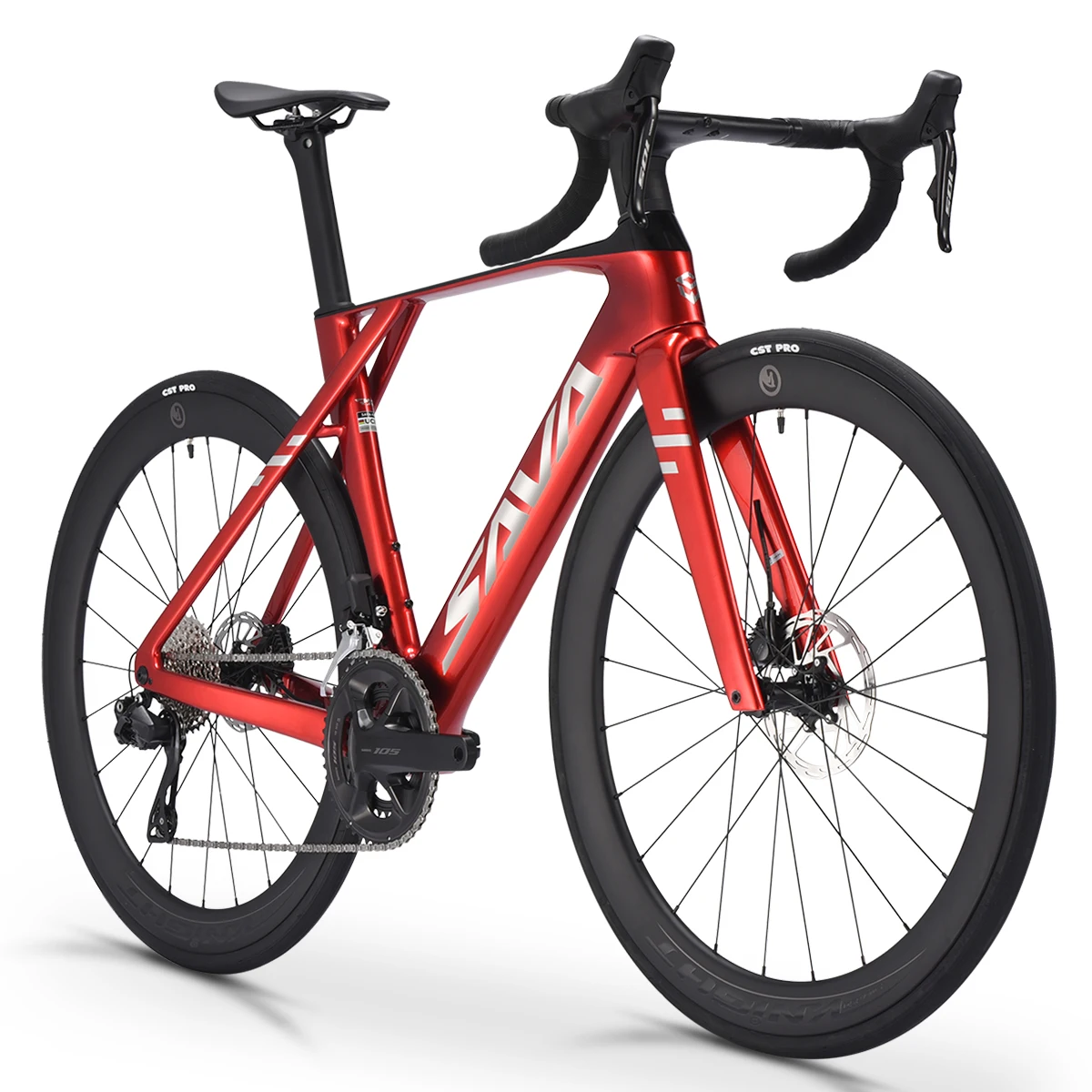 AliExpress SAVA 2026 New Blade R7 B60 Carbon Fiber Road Bike, 700C Adult Di2 Bicycle, SHIMANO 105 Di2 R7170 Groupset, Full Carbon Racing