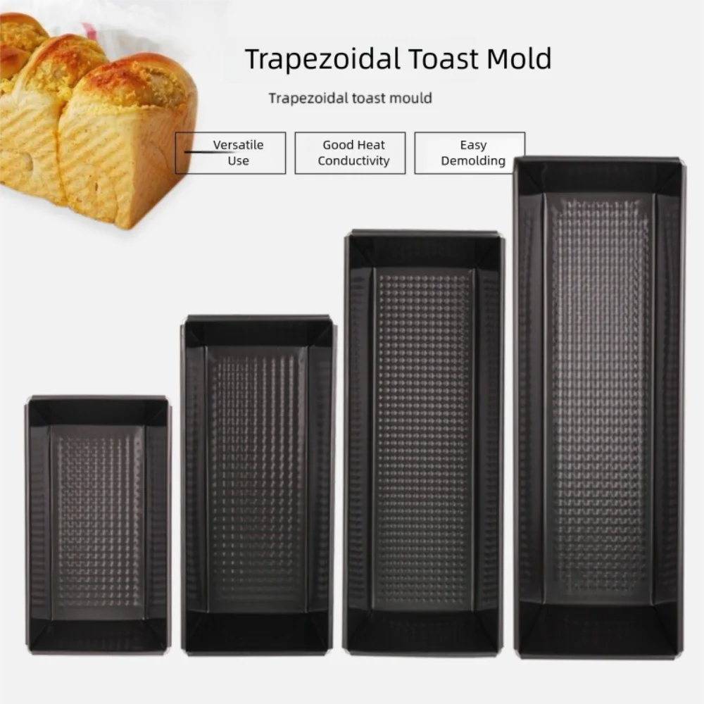 Thickened Carbon Steel Rectangle Loaf Pan Multi-Purpose NonStick Toast Box Baking Tools Toast Mold DIY