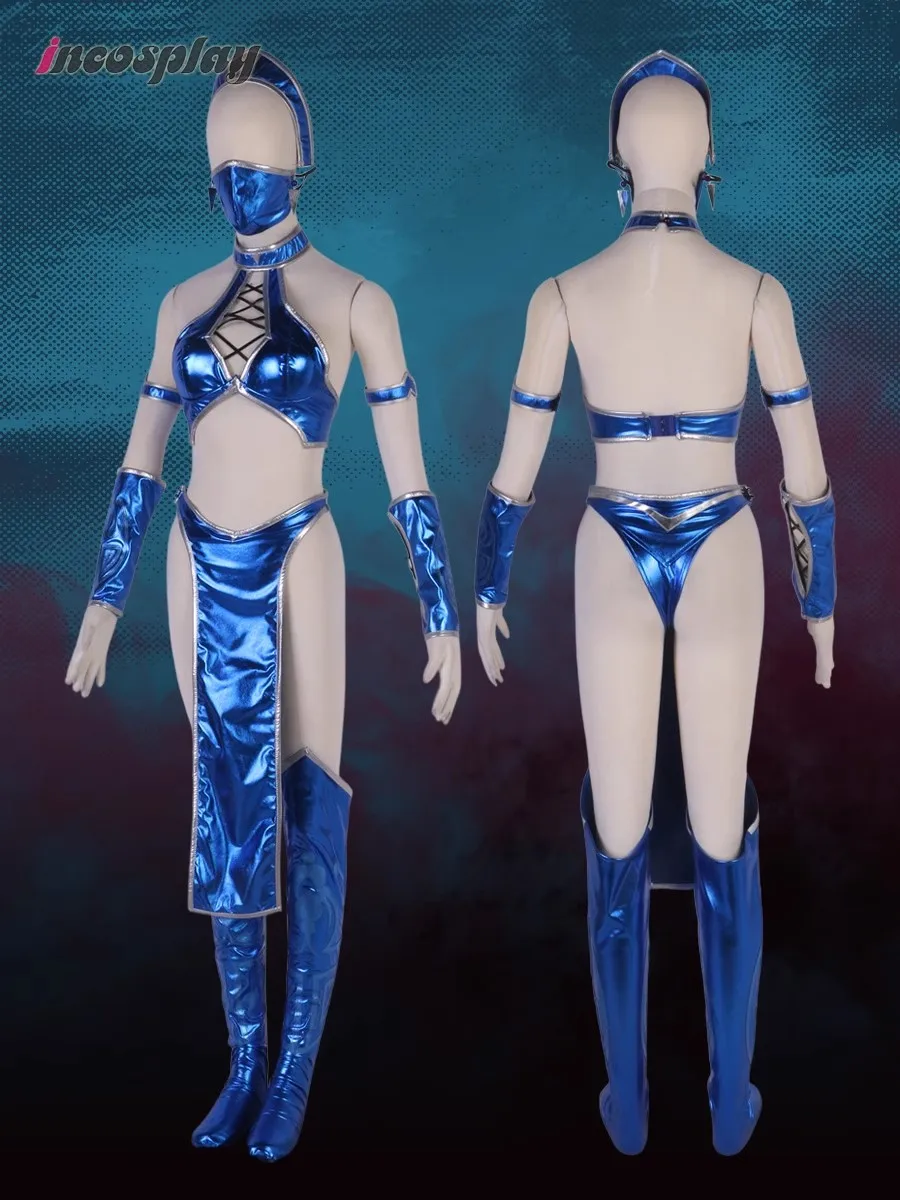 كيتانا تأثيري حلي مجموعة كاملة هالوين عيد الميلاد كوس ملابس الحفلات مخصص