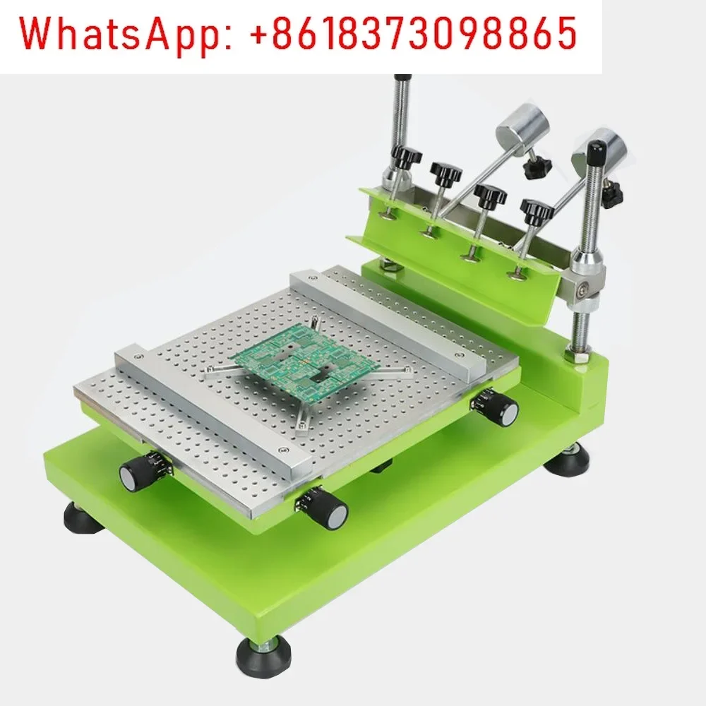 280X320MM Plate High Precision Manual Screen Printing Machine SMT Solder Paste PCB Circuit Board Manual Small Flat Equipment