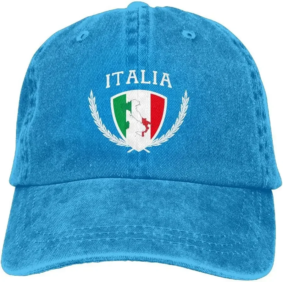 Y Y Y Italia Italy Italian Flag Hat Adult Cap Adjustable Cowboys Hats Baseball Caps­ Men Woman Outdoor Headwear Unisex Hats