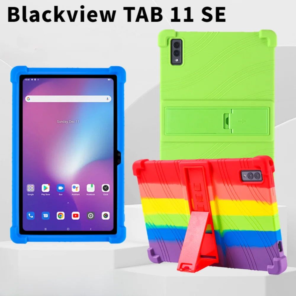 

Kids Case for Blackview Tab11 SE 10.36 inch Tab Soft Silicon Full Body Protect Cases for Blackview Tab 11 SE Tablet Stand Cover