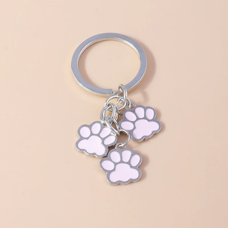 Aihua Niedlicher Schlüsselanhänger, Katze, Hund, Pfote, Schlüsselanhänger, Ketten für Damen und Herren, Handtasche, Zubehör, DIY, handgefertigter Schmuck, Geschenk – Detail 11