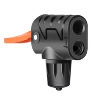 2pcs Bicycle Air Nozzle Hose Adapter Dual Head Pumping Parts Accessories F/V A/V Bike Tire Pump Valve Connector Adapter
