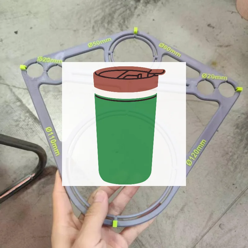 Toilet Installation Positioning Template, Pipe Layout Locator, Decoration Tools, Home Improvement Hand Tools