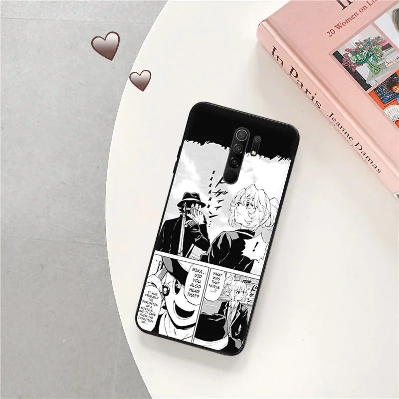 Silicone Soft Phone Case for Redmi 9c 9a 9i a1 a2 Plus k60 e k50 k40 Note 9 Pro 9s 9t 8 8t 7 cc9 High-Rise Invasion Manga Cover