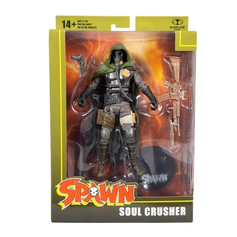 18cm Hot Movies Spawn Soul Crusher/Gunslinger/Dark Redeemer Spawn Bundle Action Figures Kids Birthday Toys Gifts