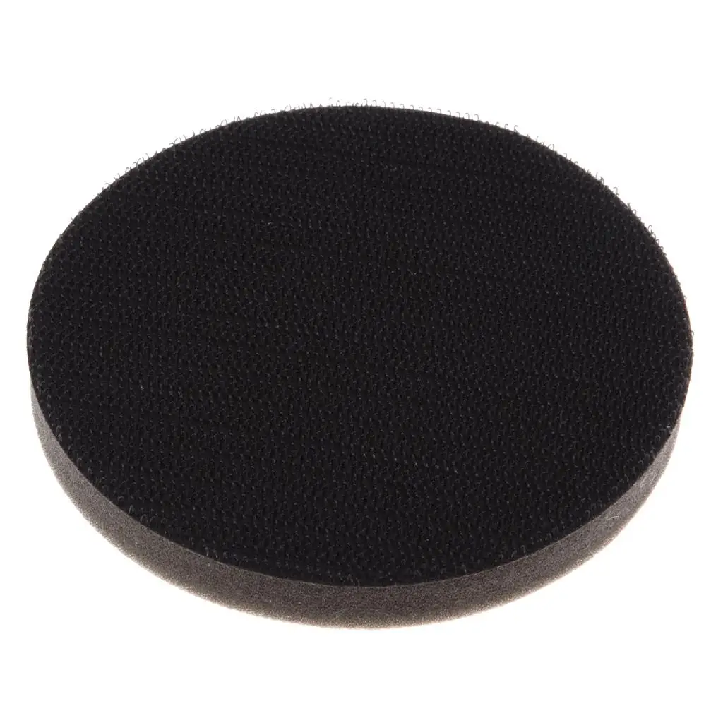 Black White Soft Cushion Interface Pad Sponge Sanding Disc Backing Buffer for Hand Grinder Tools