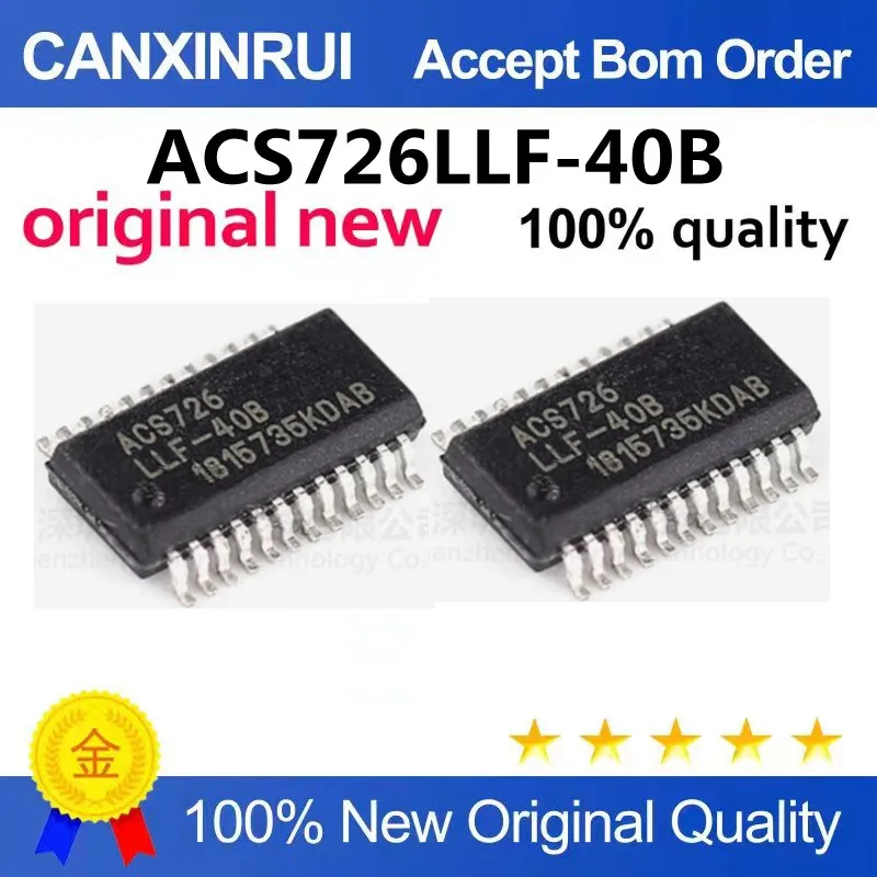 (5-100piezas)ACS726LLF-40B ACS726 SSOP24 Lincoln Amplifierensitive Chip Quality Assurance Direct Sale