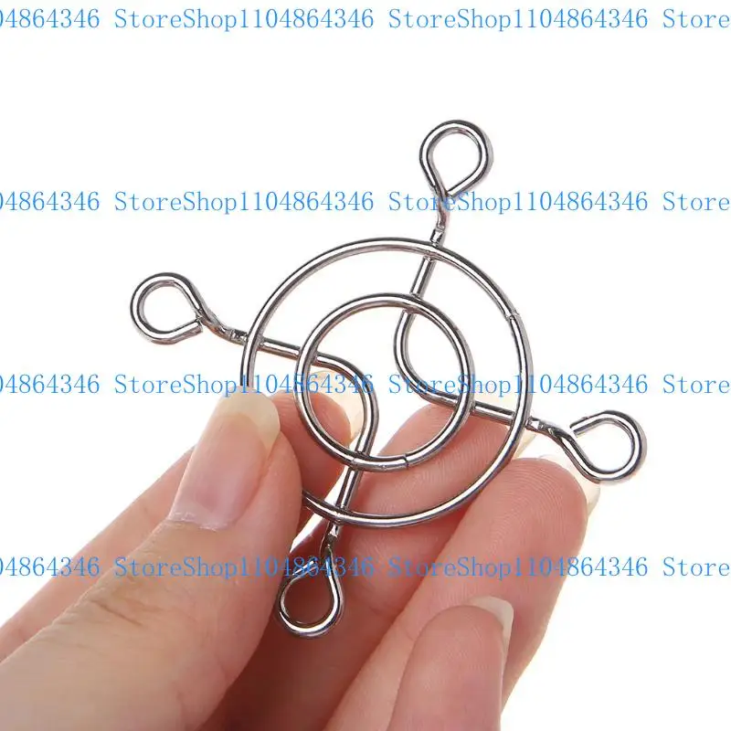 5ASD VENTO per protezione netta 3 Dia Iron Mesh Safety per il computer per ventole case