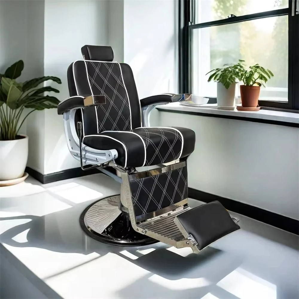 

Factory Direct Customized Barbershop Chairs Hair Salon Furniture Barber Chairs Vintage Barber Chair for Sale