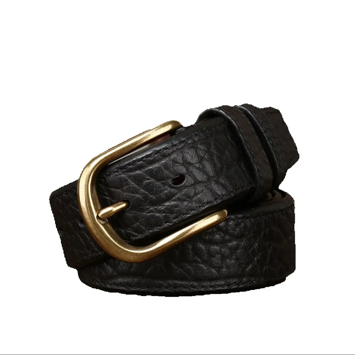 

Thick double-sided luxury African first-layer cow leather wild cow leather belt pattern high-end men's genuine leather men's