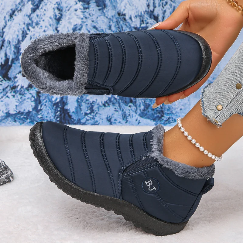 

Winter Cotton Boots New Shoes Women's Snow Boots Warm Fleece Boots Cozy Comfortable Women's Fashion Shoes