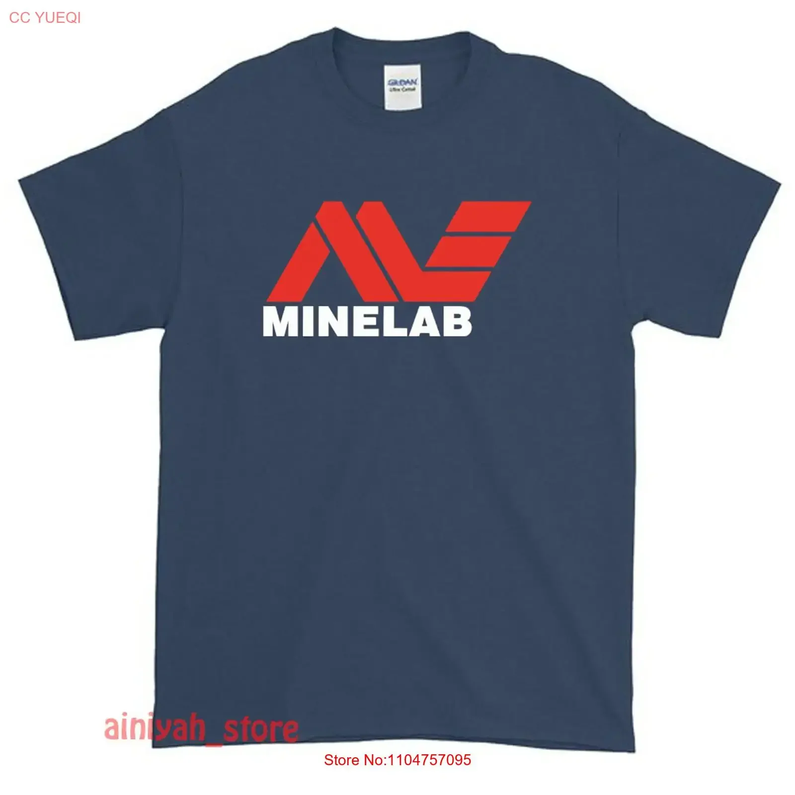 New Minelab metal detectors Logo Men's Funny T Shirt USA Size S XXL vintage Washed Stylish Casual streetwear Unisex Stretched