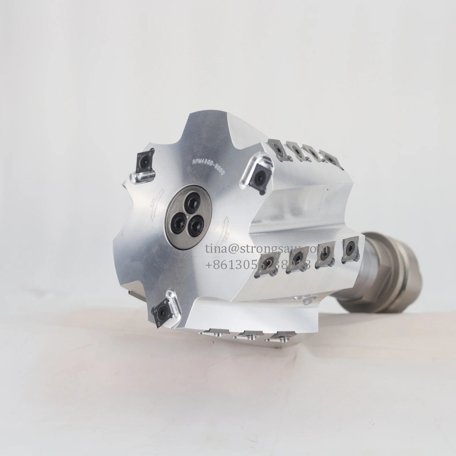 LIVTER HSK63F-DL30-150 Spiral Cutter Head 140x30x90 With Shaft