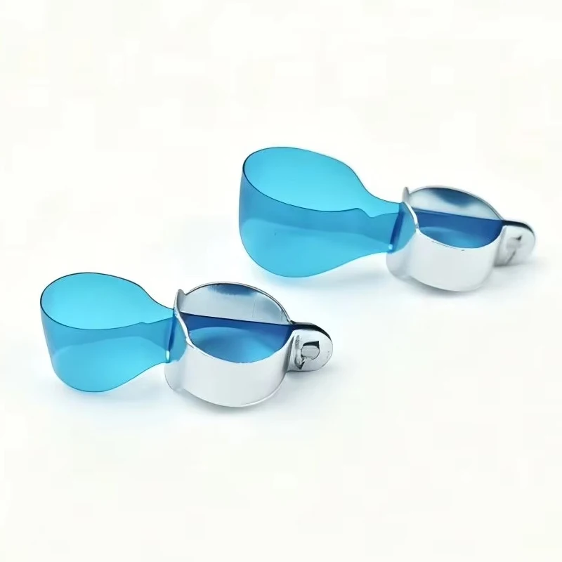 Vorgeformte Zahnmedizinische Retainer-Matrizenbänder Blau Transparent Posteriorer Matrizenstreifen Klasse-Ⅱ Restaurierungen Molarenring Zahnmedizin – Detail 1
