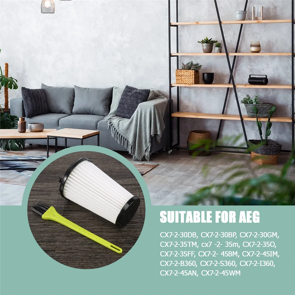 掃除機用HEPAフィルター,3パーツ,aef150アクセサリー