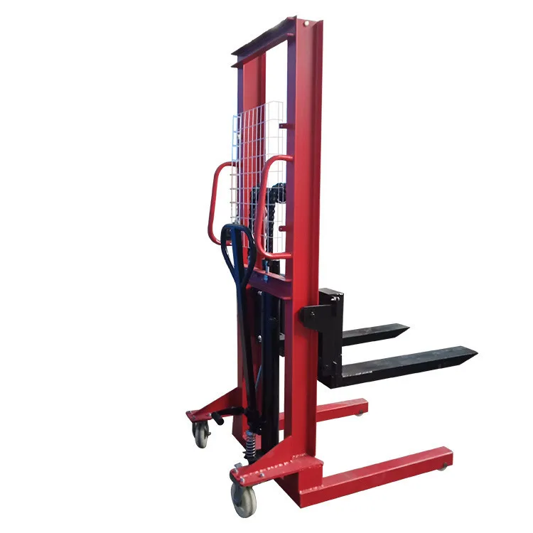 1 Ton 2ton Manual Forklift 500kg 3 Ton Hydraulic Pallet Lifter Hand Forklift Truck Manual Stacker for Sale