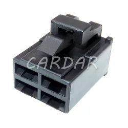 Conector eléctrico de gran potencia para coche, arnés de cables de alta corriente, 4 pines, serie 6,3, 1 Juego, 7123-2446