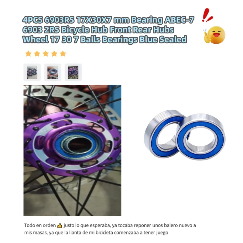 10 Stück MR128RS 8X12X3,5 608RS 8x22x7 686RS 6x13x5 688RS 8x16x5 Lager ABEC-7 Miniaturlager mit blauer Dichtung für RC-Autos – Detail 9