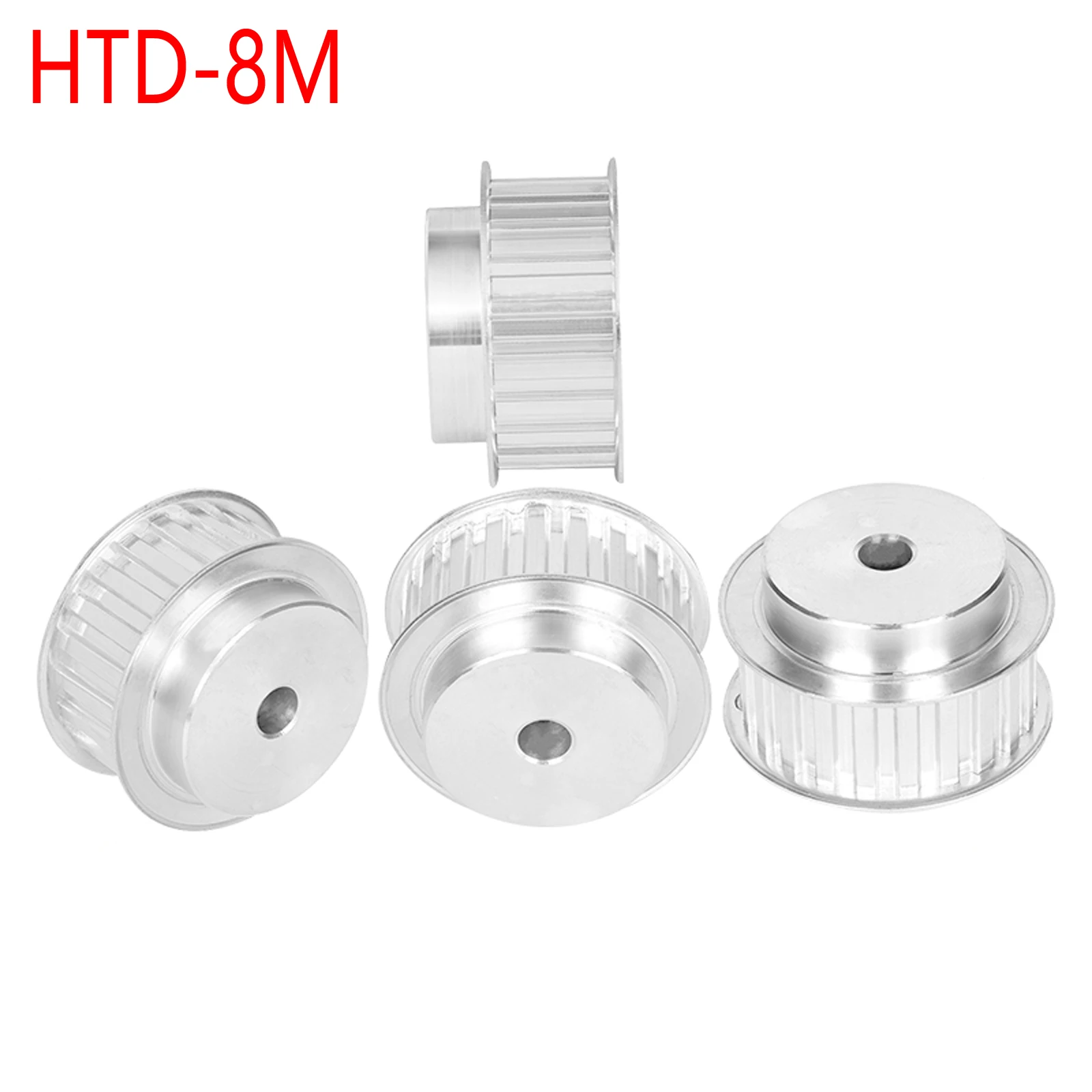 

HTD-8M Timing Belt Pulley Pitch 8mm With Step Drive Pulley Teeth Width 27mm 12/14/15/16/18/20/22/24/25/26/28/30/40/44/50/60Teeth