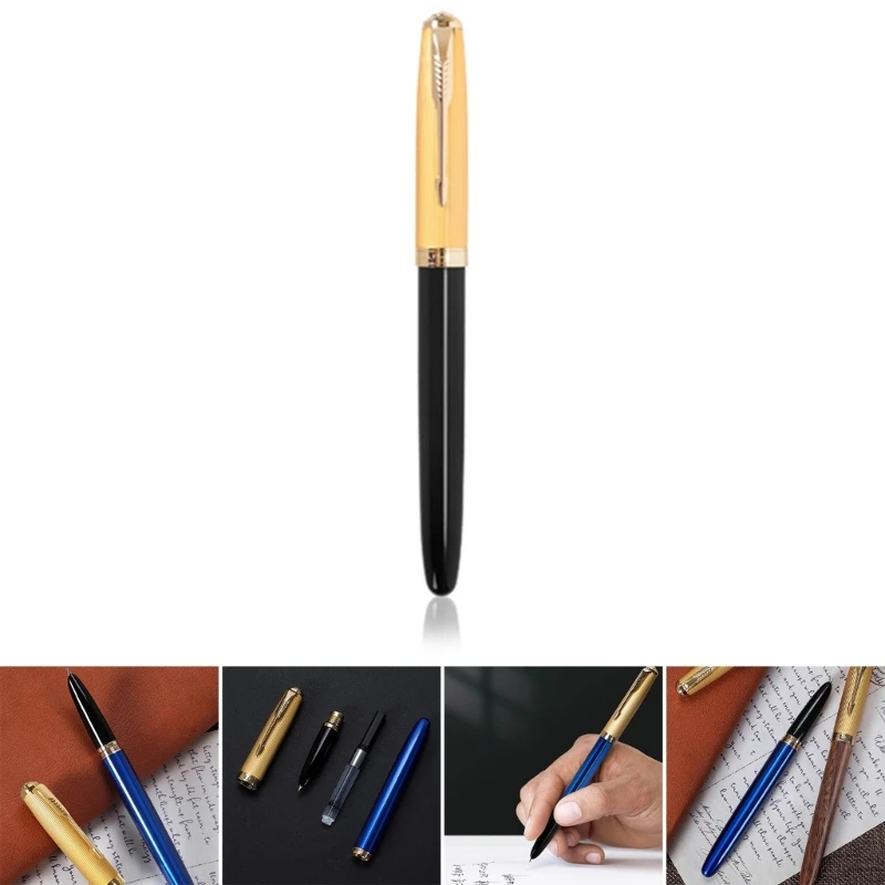 Fountain Pen 0.38mm Fine Nib Students Stationery Office School Supplies Ink Pens