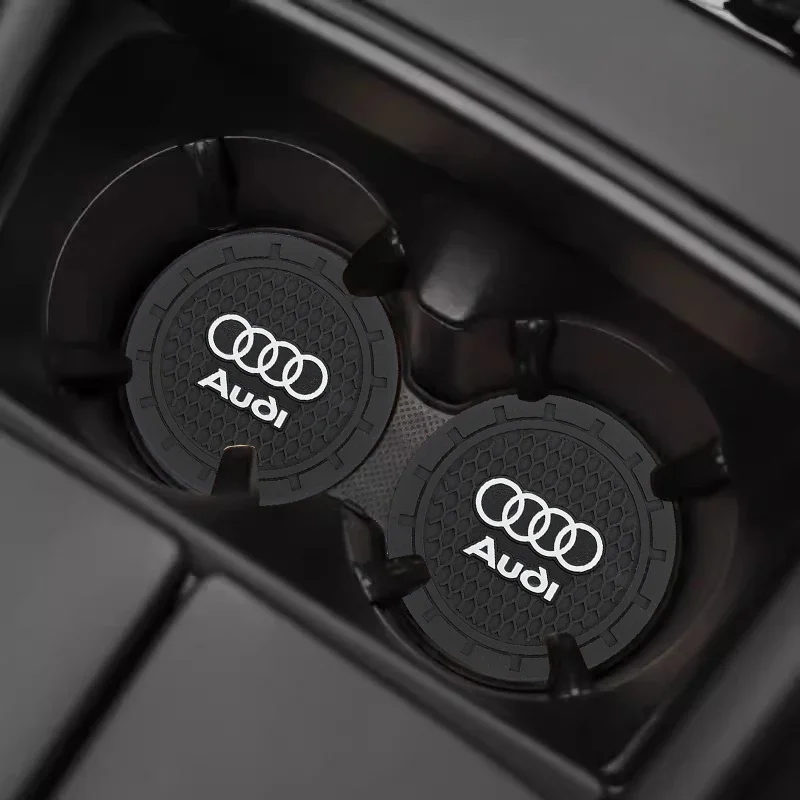 

2025 Горячая 2 шт. Автомобильная подставка для чашки воды из ПВХ, силиконовая противоскользящая подставка для Audi Q5 Q4 A4 A6 A7 A5 A3 Q3 Q2 A1 A8 TT S1 S3 Q7 SQ5